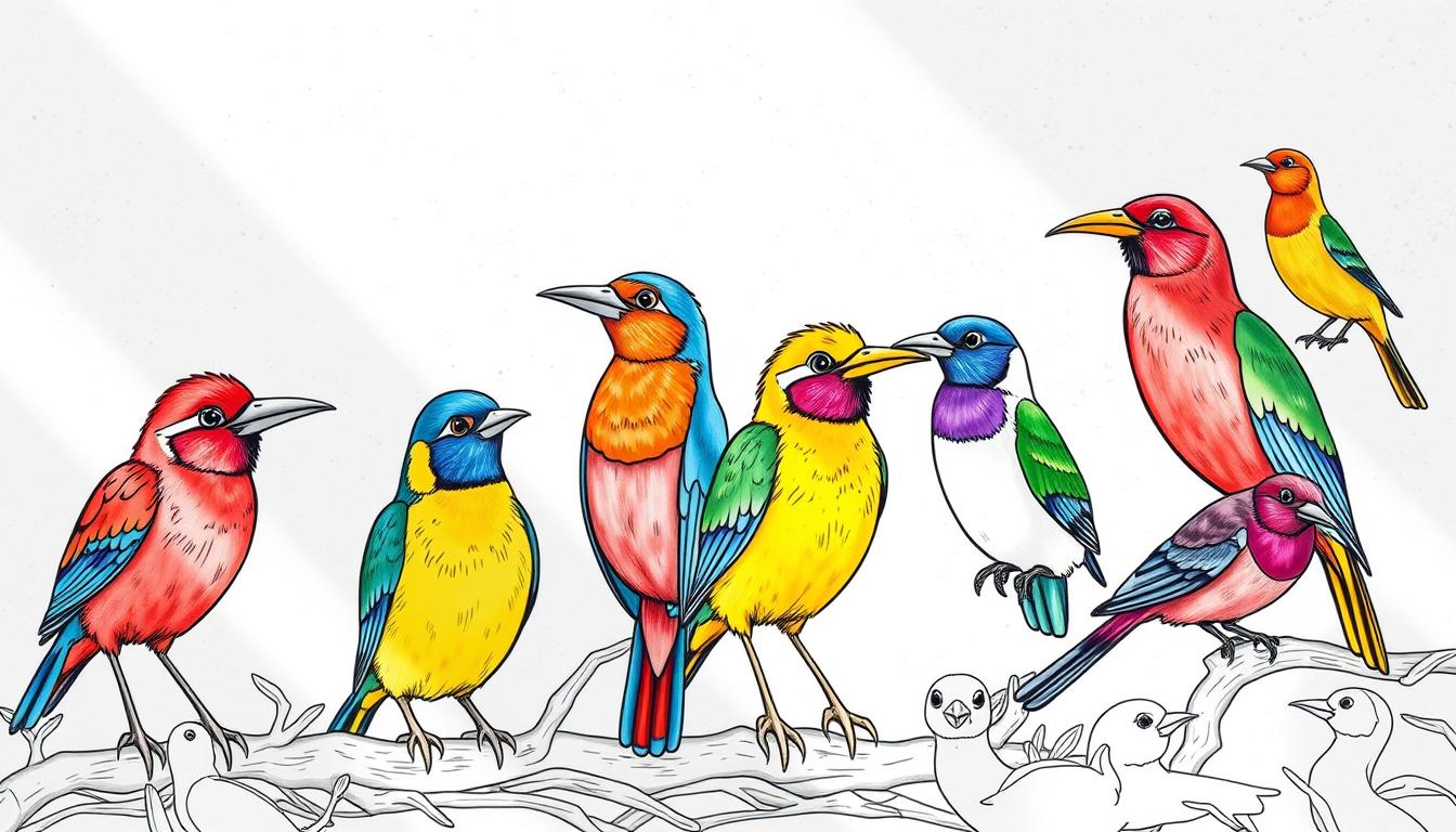 Fun Bird Coloring Pages to Print at Home 2 bird coloring pages