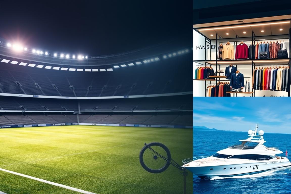 Business equity opportunities including sports teams and fashion brands