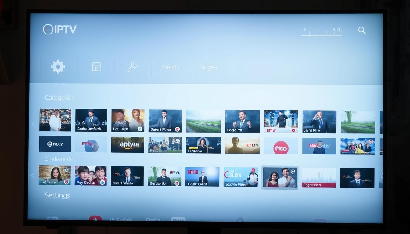 Flix IPTV Player Interface