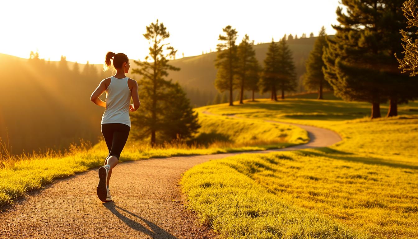 fat burning walking routine