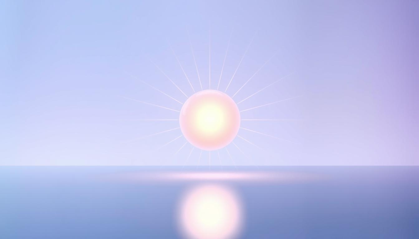 A serene and minimalist digital illustration depicting the concept of &quot;Improving Mental Clarity&quot;. The composition features a central, glowing sphere representing the mind, surrounded by gentle rays of light emanating outwards. The background is a calming, soft gradient in shades of blue and purple, evoking a sense of tranquility and focus. The lighting is diffused and natural, creating a sense of depth and dimensionality. The overall aesthetic is clean, elegant, and reflective, visually communicating the idea of mental sharpness and cognitive enhancement.