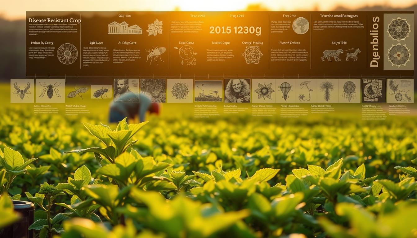 تقنيات متقدمة مثل الهندسة الوراثية. كما نستخدم تقنيات التعديل الجيني الحديثة. هذه التقنيات تسمح لنا بتحسين أصناف النباتات المقاومة للأمراض بطرق دقيقة وأسرع