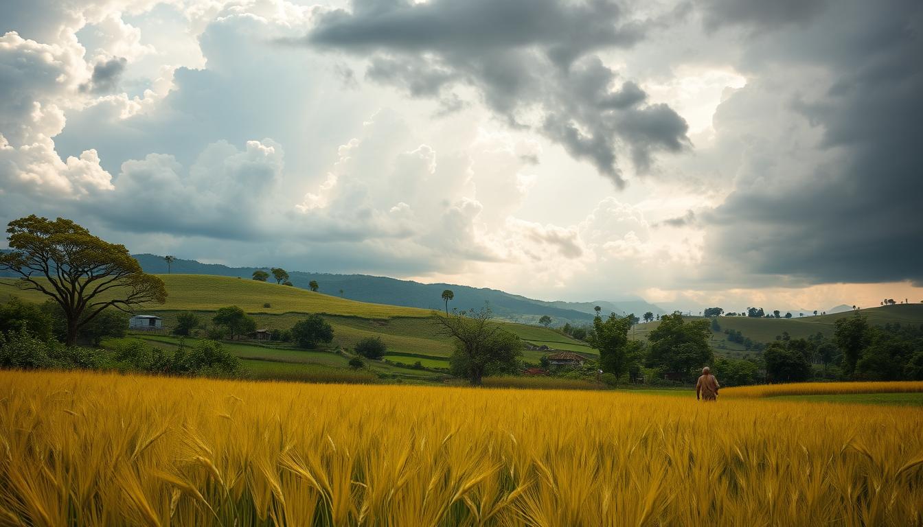 التغيرات المناخية تؤثر بشكل كبير على إنتاج الغذاء العالمي. يستدعي ذلك اتخاذ إجراءات فورية للتكيف مع هذه التغيرات