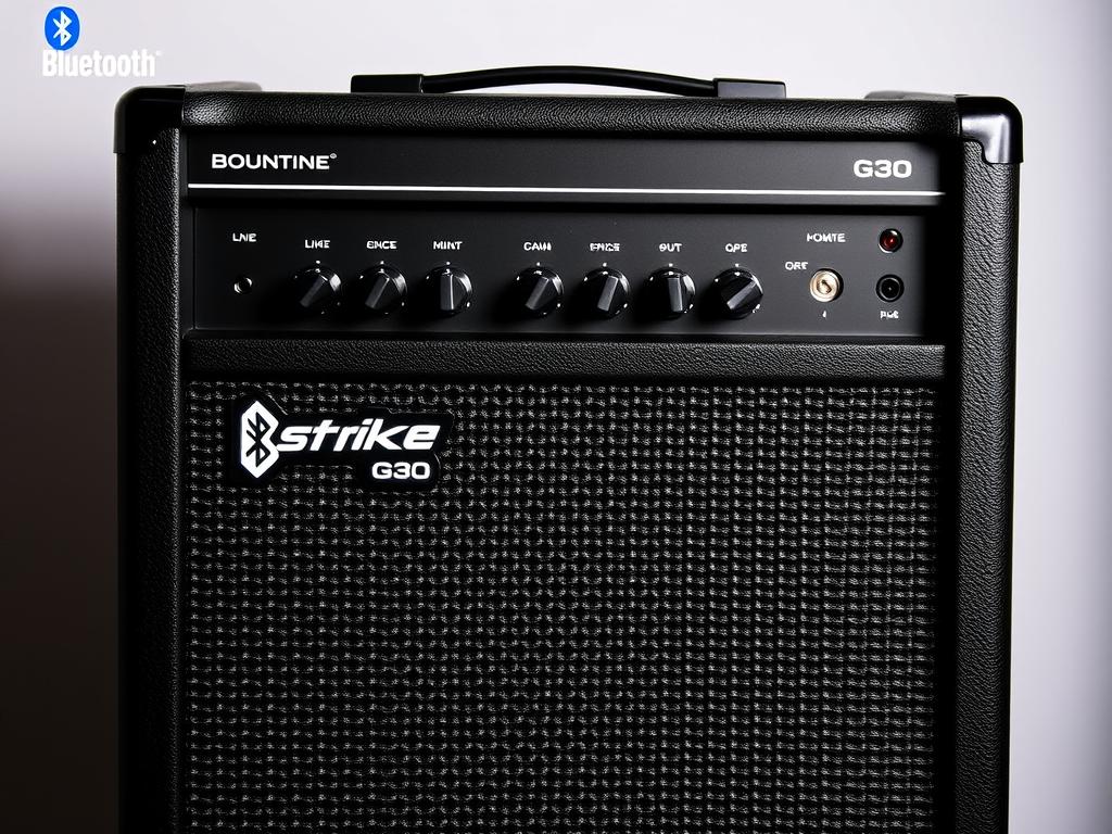 Amplificador Borne Strike G30 com conexão Bluetooth