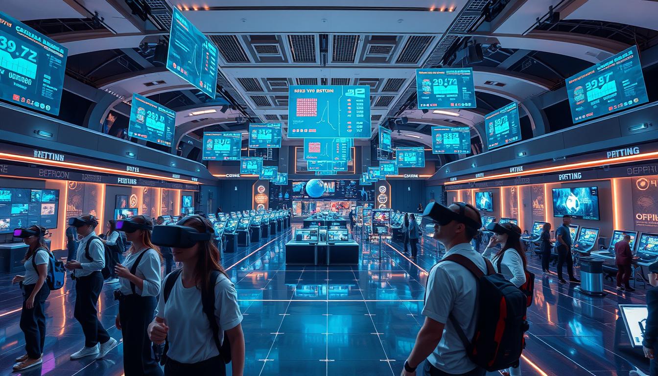 virtual reality betting systems