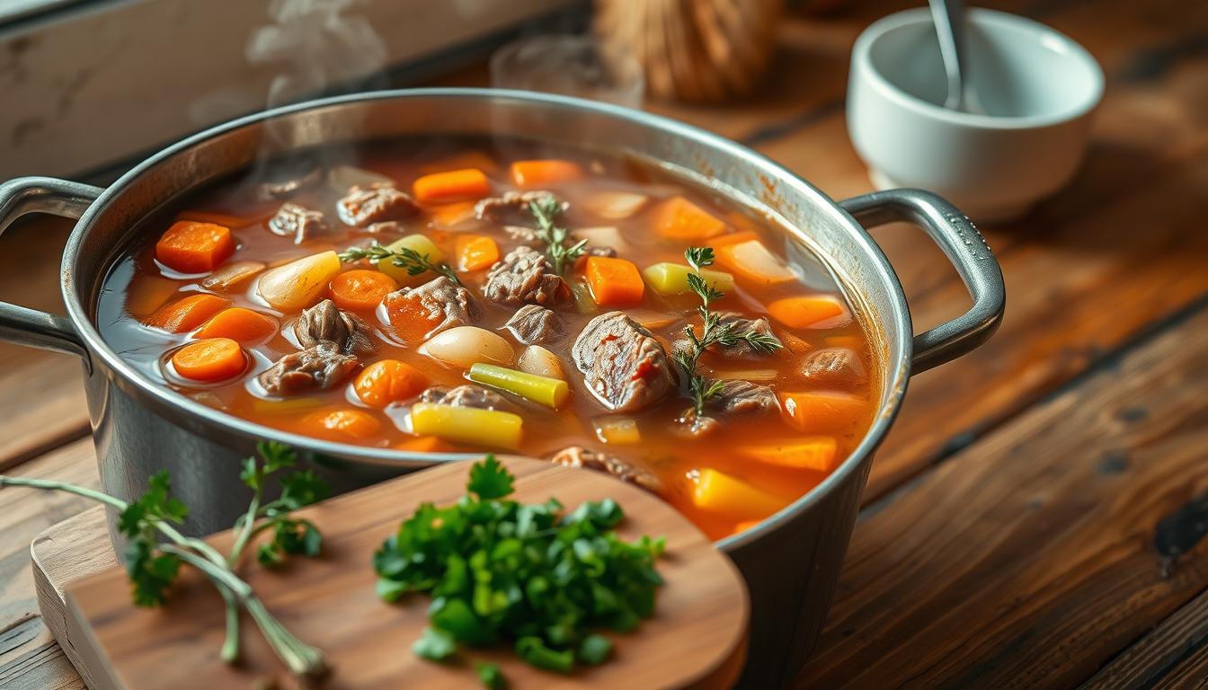 vegetable beef soup