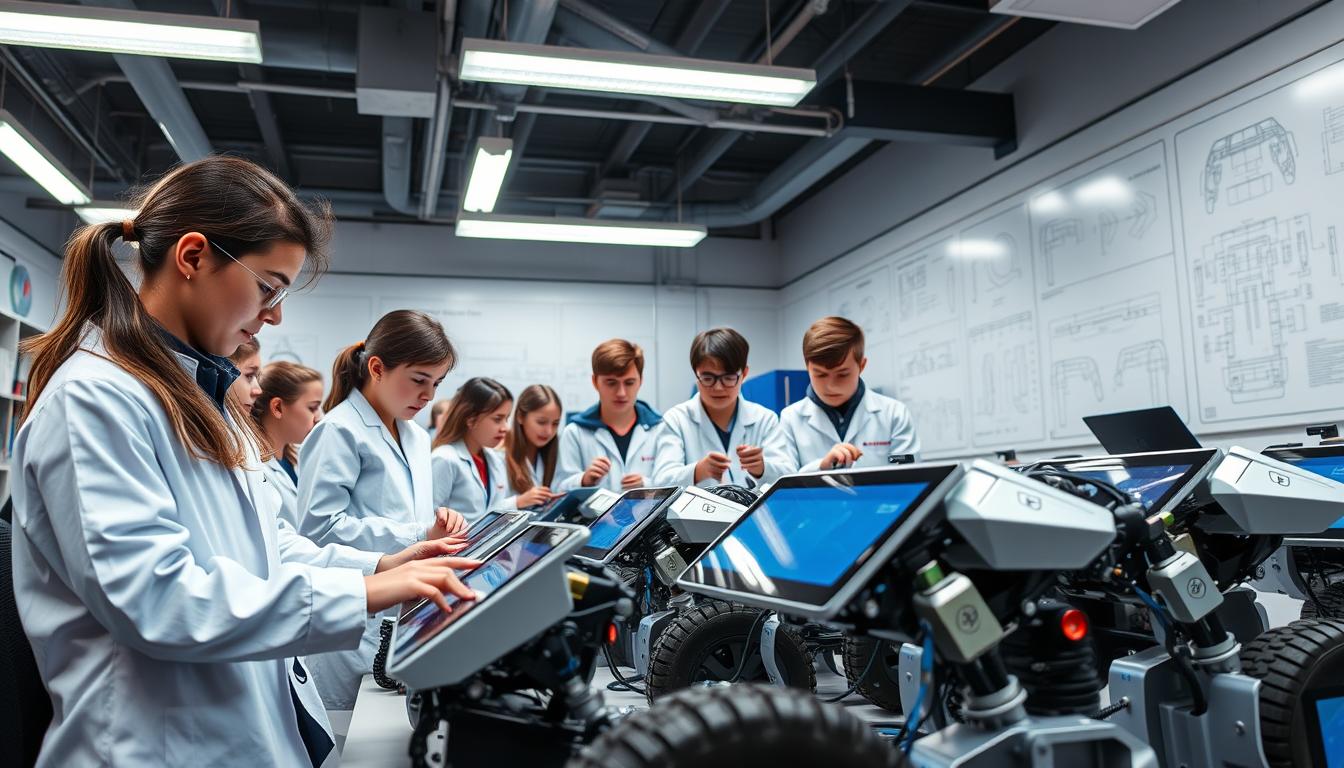 pendidikan otomotif robot