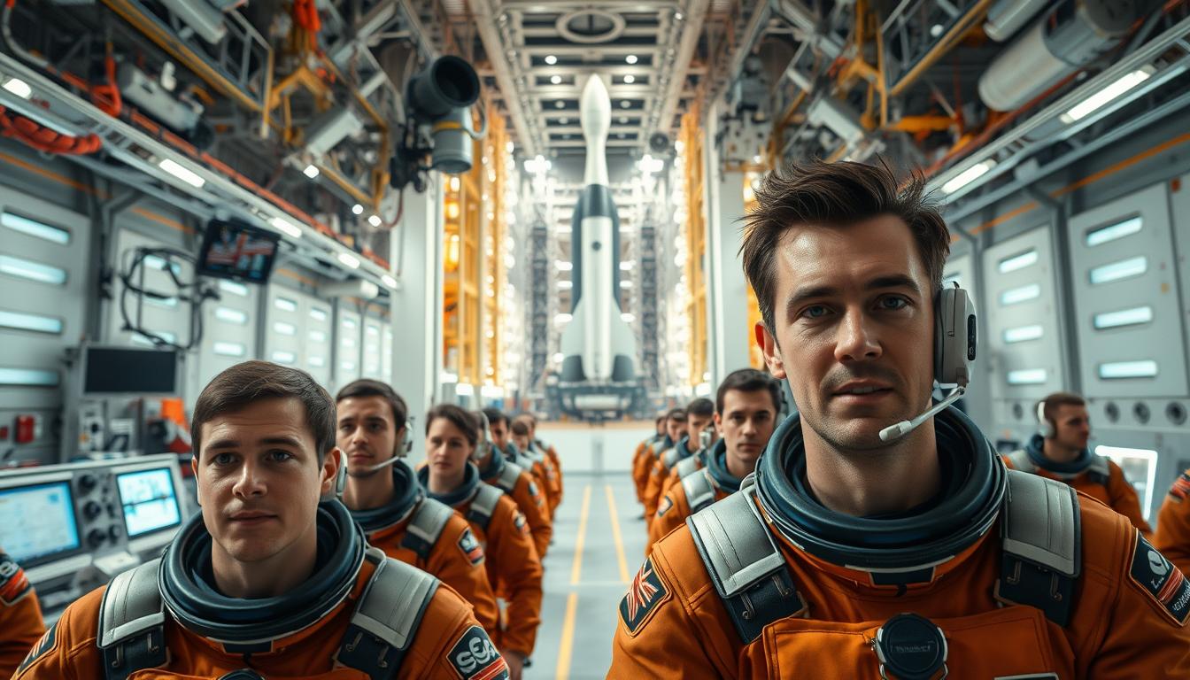 pelatihan astronot