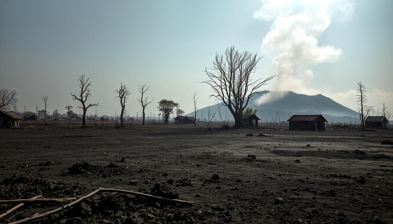 dampak lingkungan Gunung Sinabung