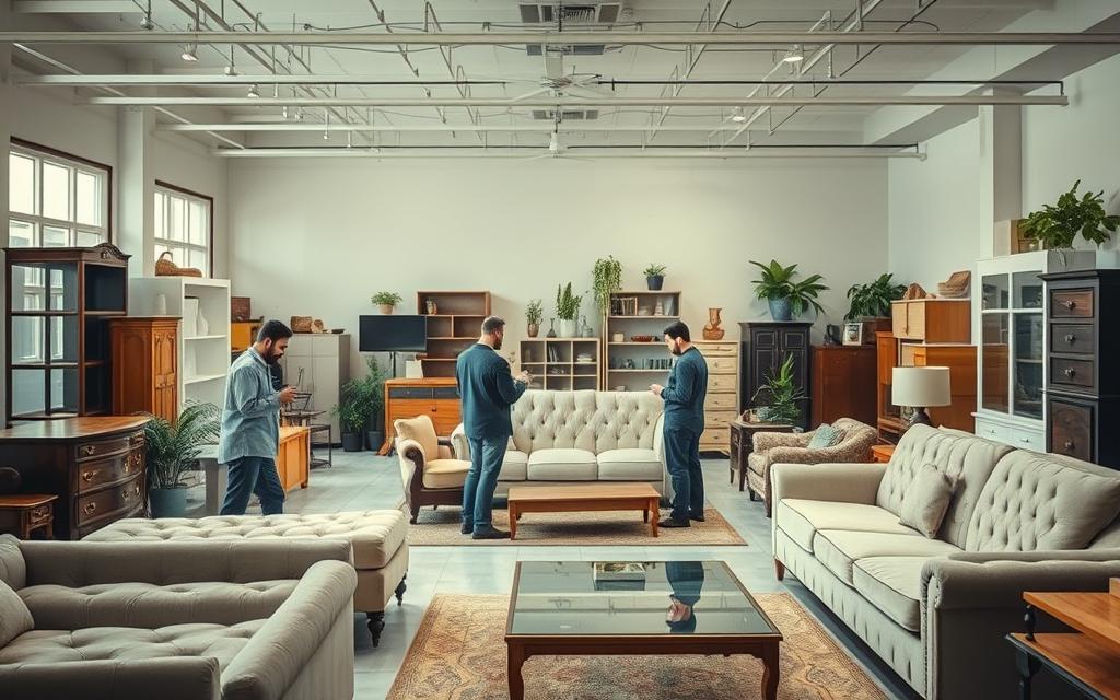 تحديد أسعار الأثاث المستعمل