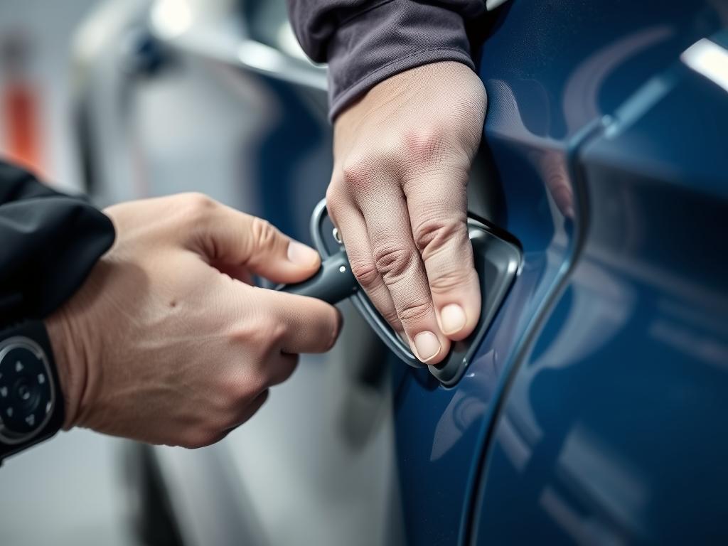 فتح أبواب سيارات بدون خدش بالكويت