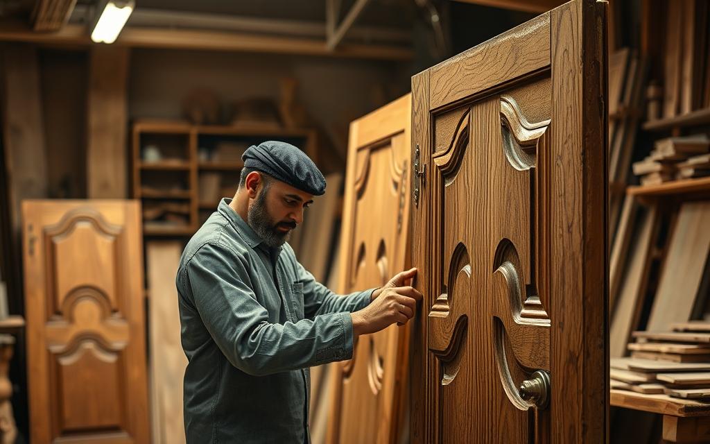 أفضل نجار أبواب خشب في الكويت بخبرة موثوقة