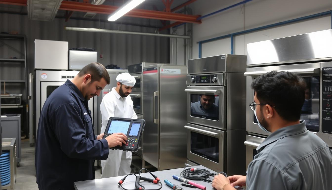 فحص وصيانة معدات المطاعم المستعملة في لؤلؤة جدة