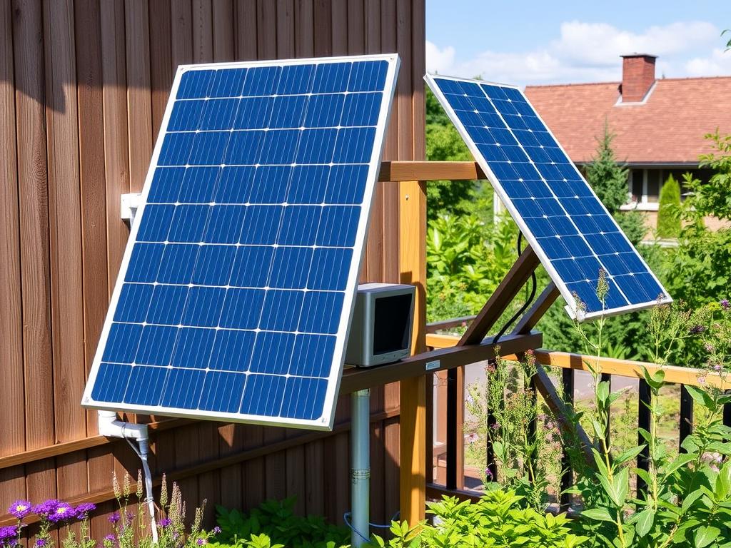 Kleines Kraftwerk Duo Garten Balkonkraftwerk 2025 mit Premium-Halterungen