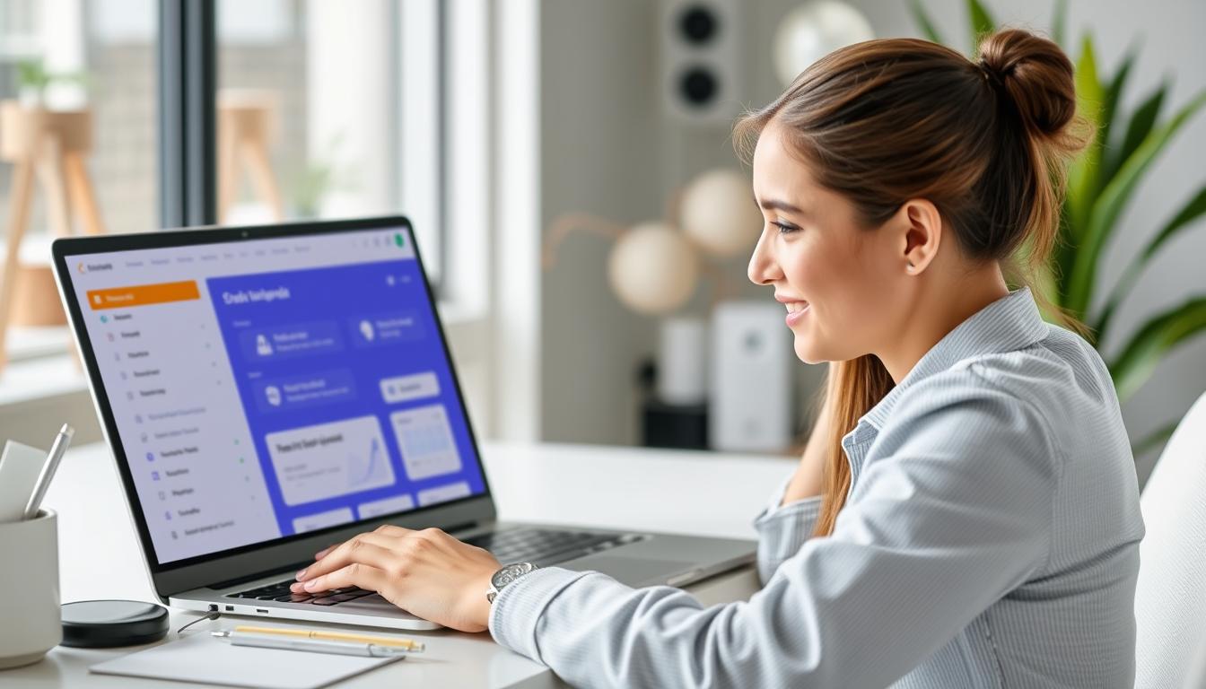 Generiere ein Bild von einer intuitiven CRM-Plattform Generiere ein Bild von einer intuitiven CRM-Plattform