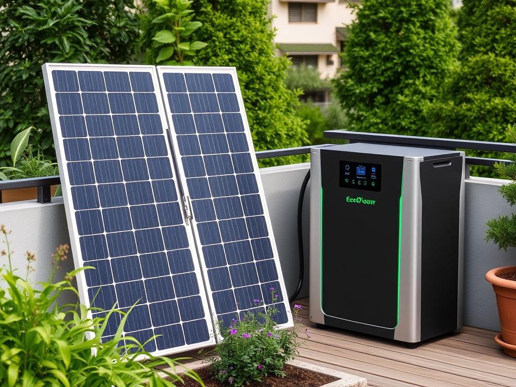 EcoFlow STREAM Ultra Balkonkraftwerk 2025 mit Speichereinheit