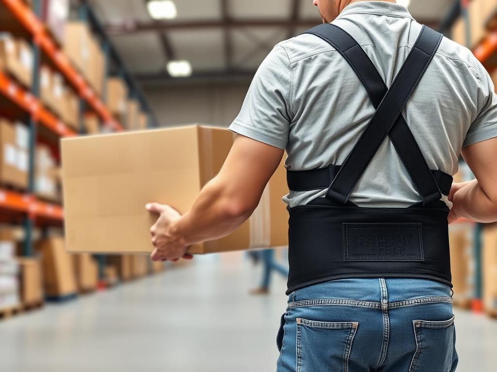 Rückenstützgürtel für Lagerarbeit und schweres Heben Rückenstützgürtel für Lagerarbeit und schweres Heben