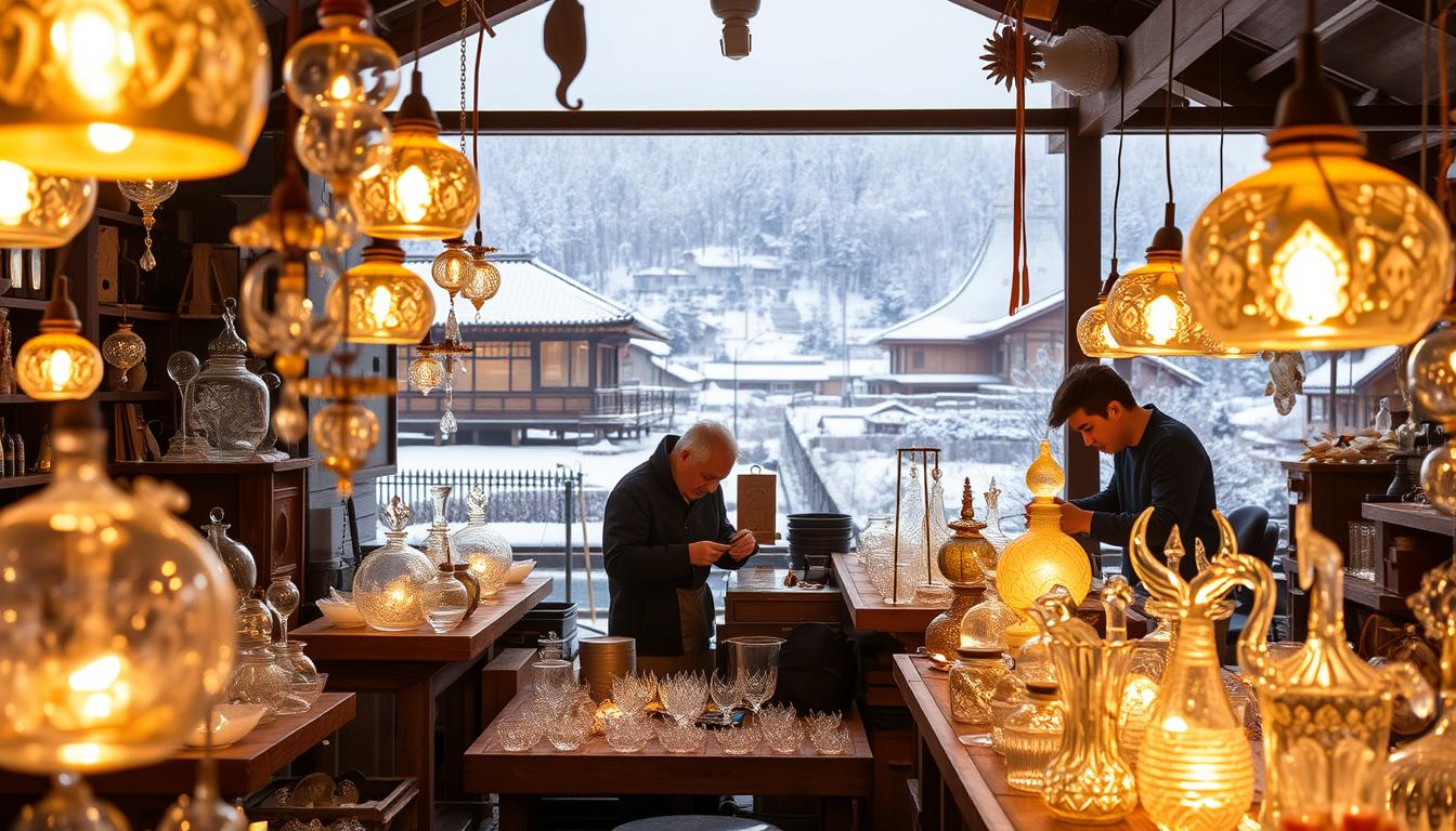 artisanat du verre Otaru