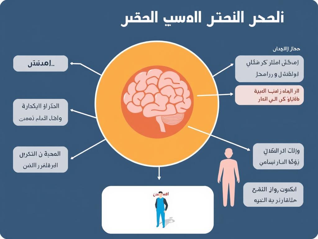 رسم توضيحي للعلاقة بين الصحة العقلية والنفسية والجسدية