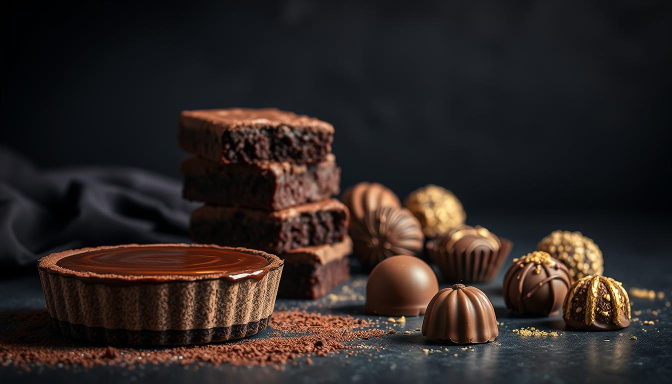 decadent chocolate non-dairy desserts