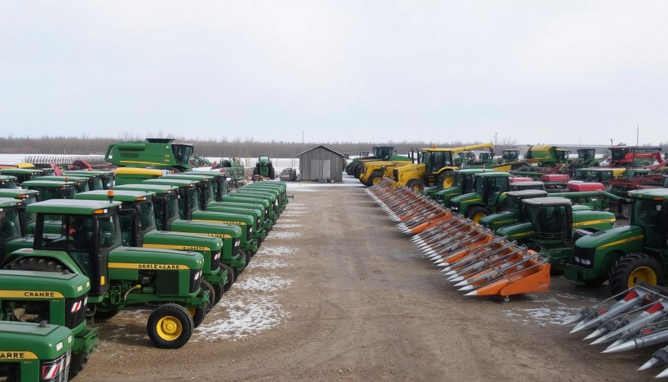 Зимове зберігання сільгосптехніки: правила консервації