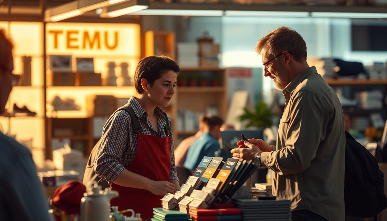 التعامل مع العملاء على TEMU