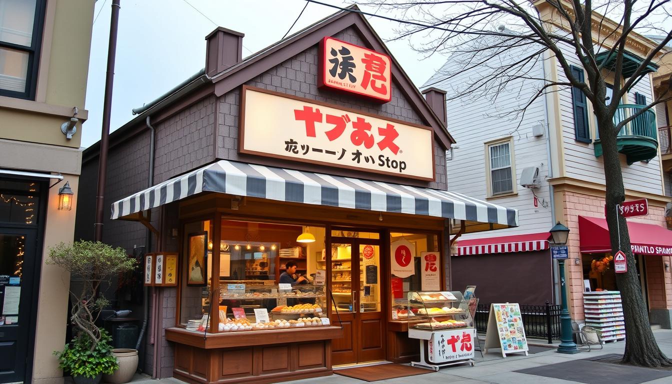 Image of a Japanese sweet shop in America