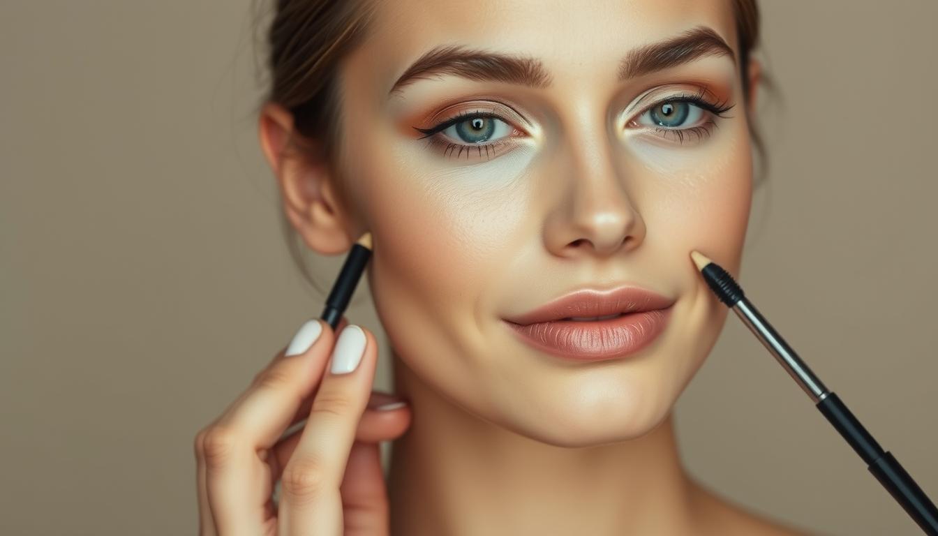 makeup contouring for a slimmer face