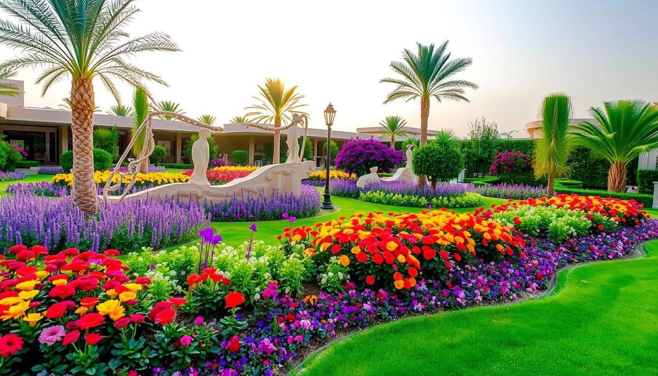 حلولاً مبتكرة لتنسيق الحدائق