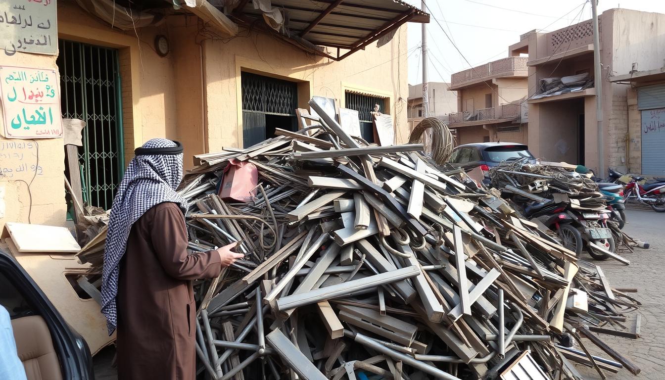 صورة لشراء سكراب الحديد في حي الأندلس بالرياض