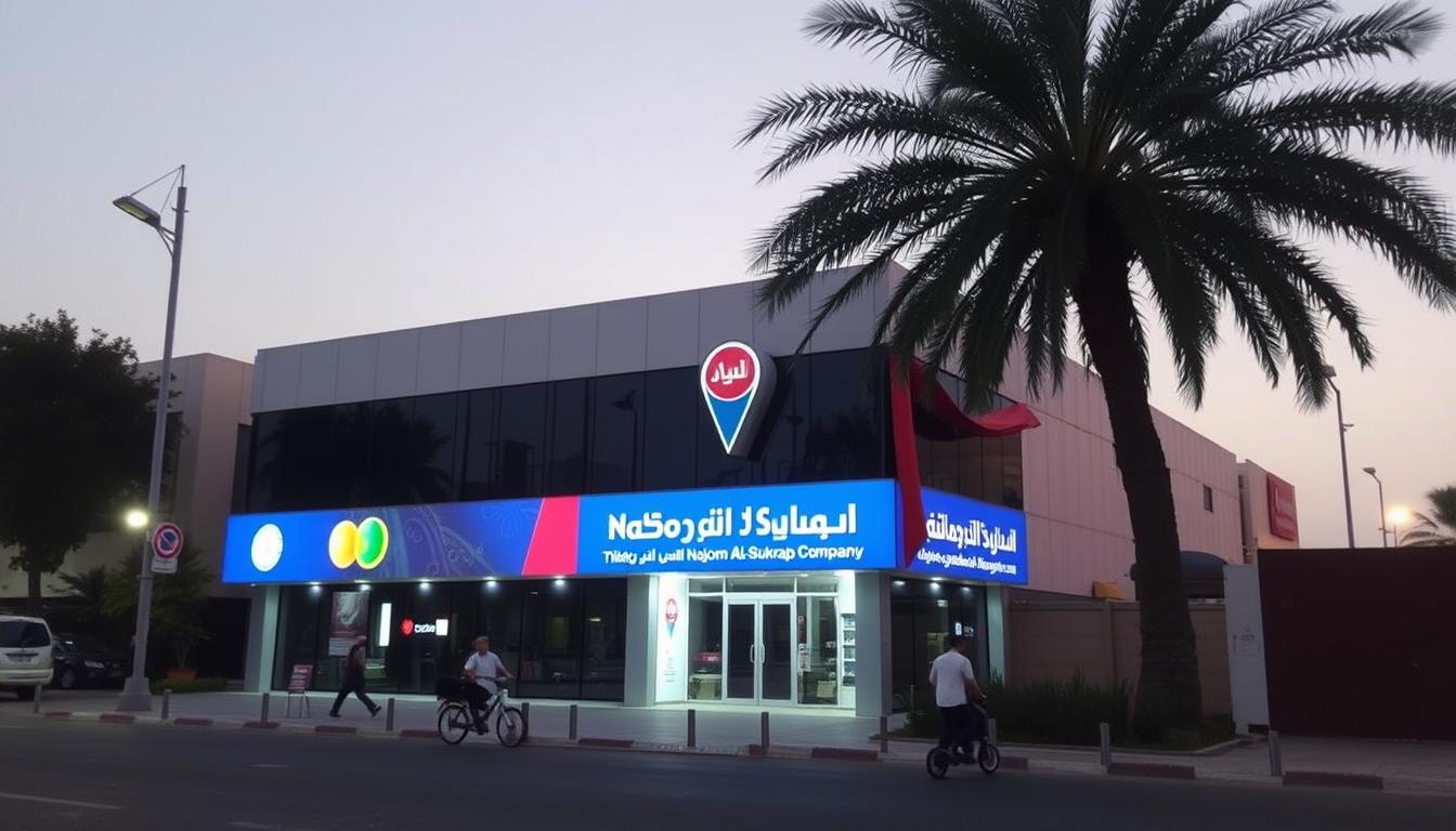 صورة لموقع شركة نجوم السكراب في شمال الرياض