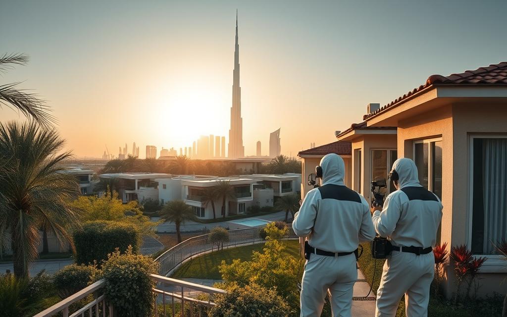 مكافحة حشرات الوزغ بالامارات