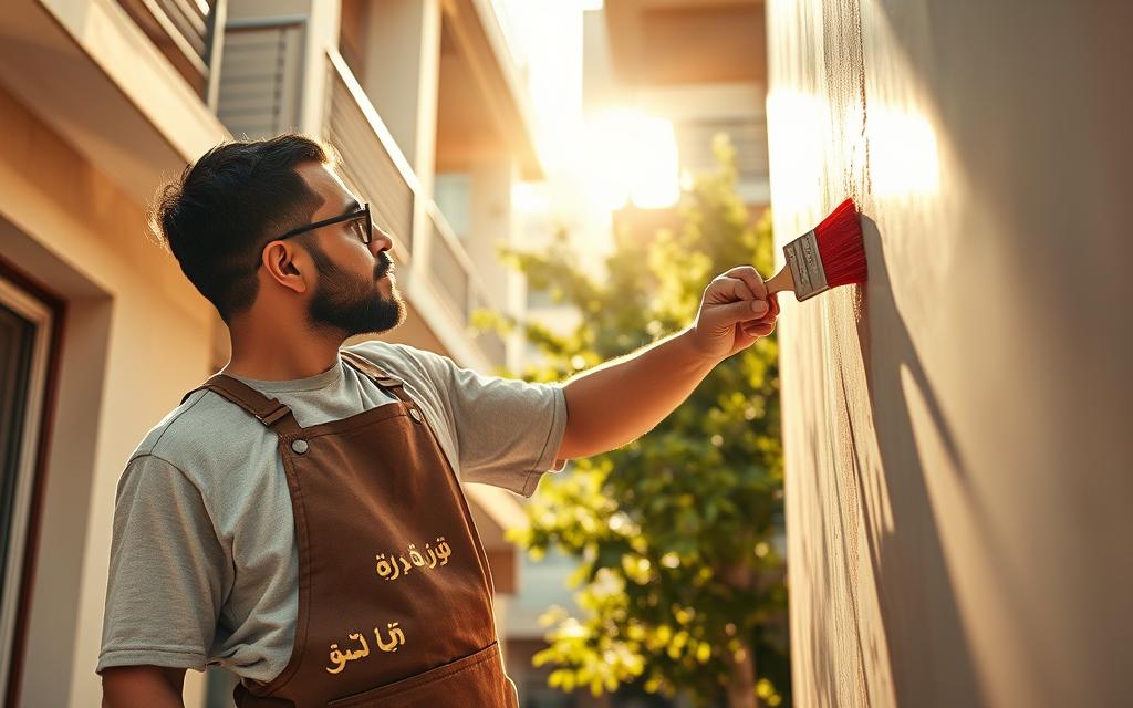 معلم دهانات حي الحمراء
