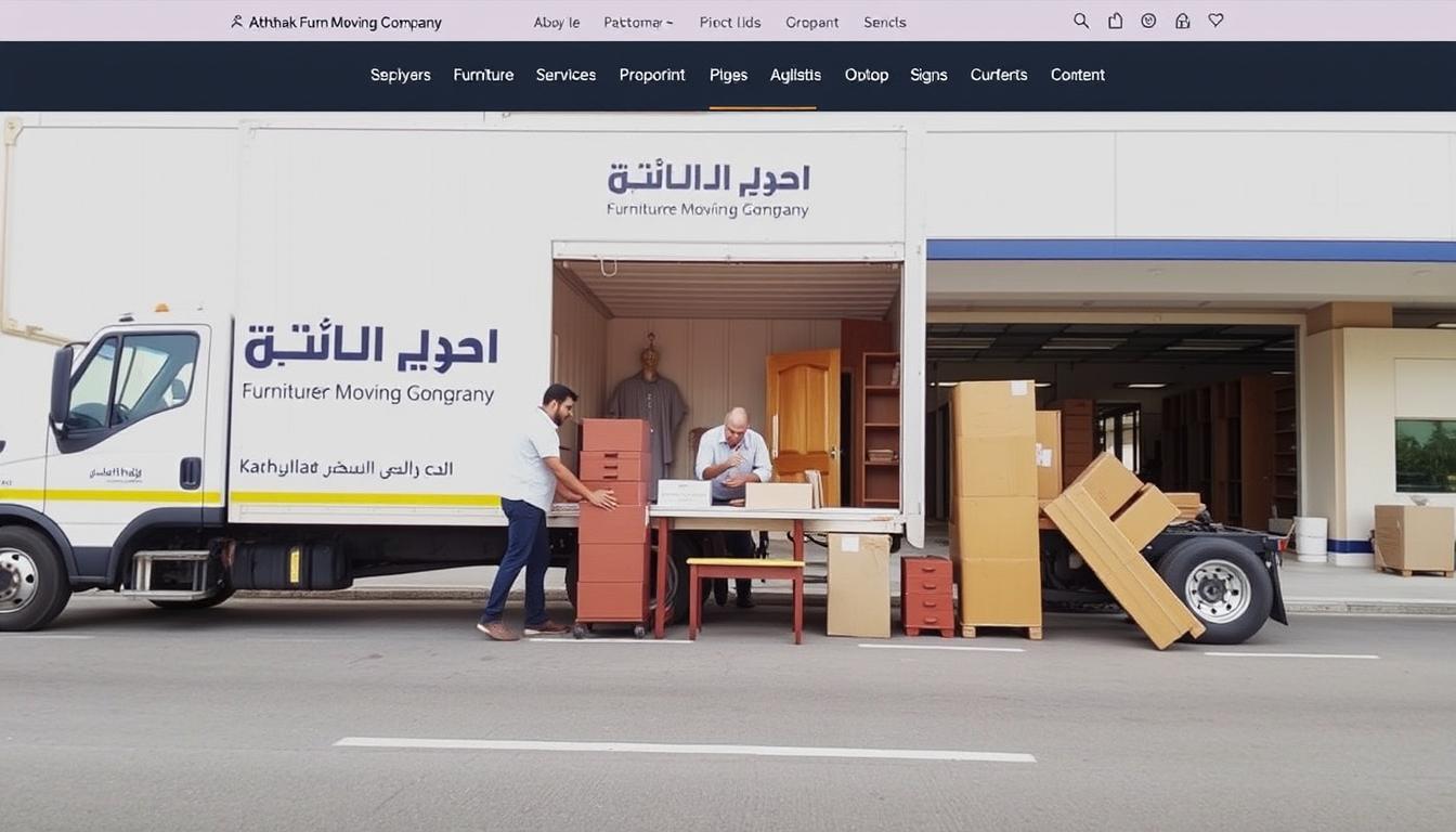صورة لشركة أثاثكو لنقل العفش في الكويت