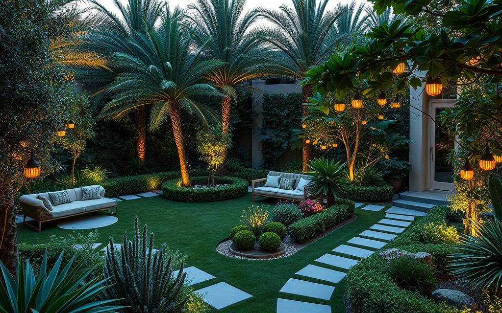تصميم حدائق منزلية الرياض