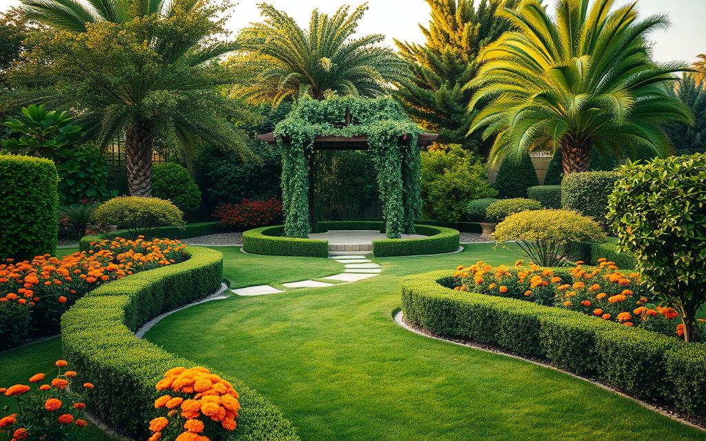 تصميم حدائق منزلية