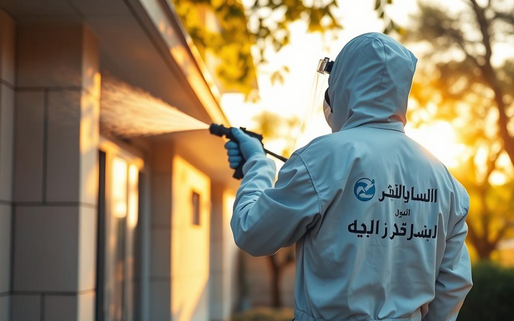 رش مبيدات حشرية بالكويت شركة النجم الذهبي