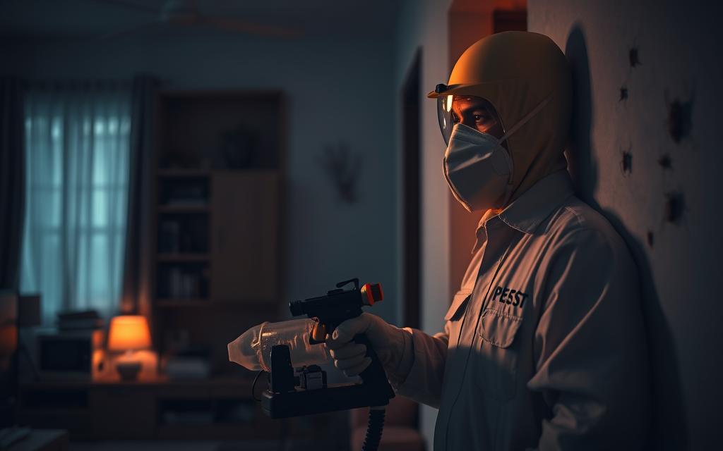 مكافحة حشرات حولي بالكويت شركة النجم الذهبي