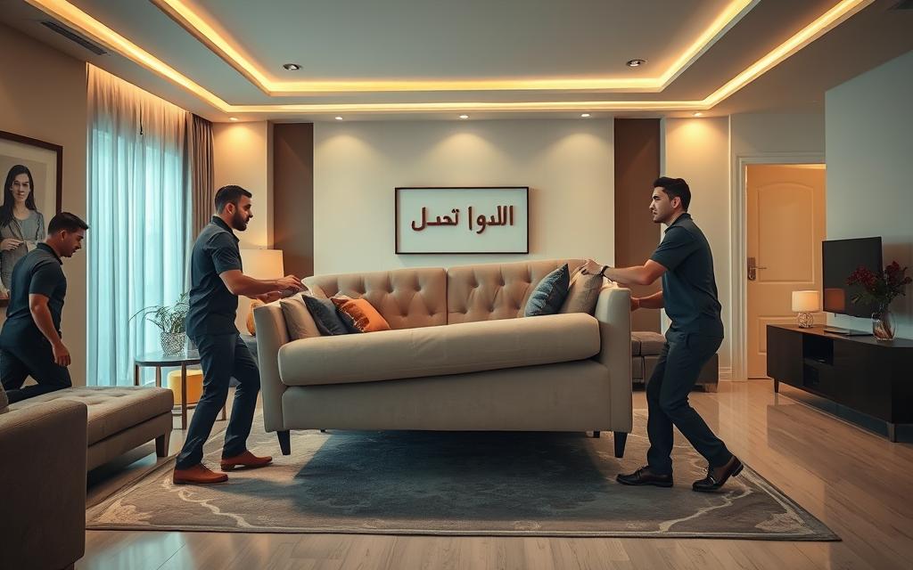 خدمات نقل العفش المحترفة