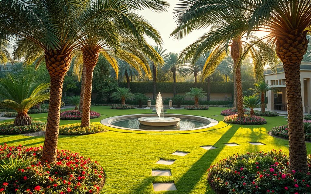 تصميم حدائق الرحاب بالكويت شركة جرين