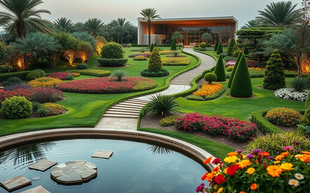 تنسيق حدائق الرياض