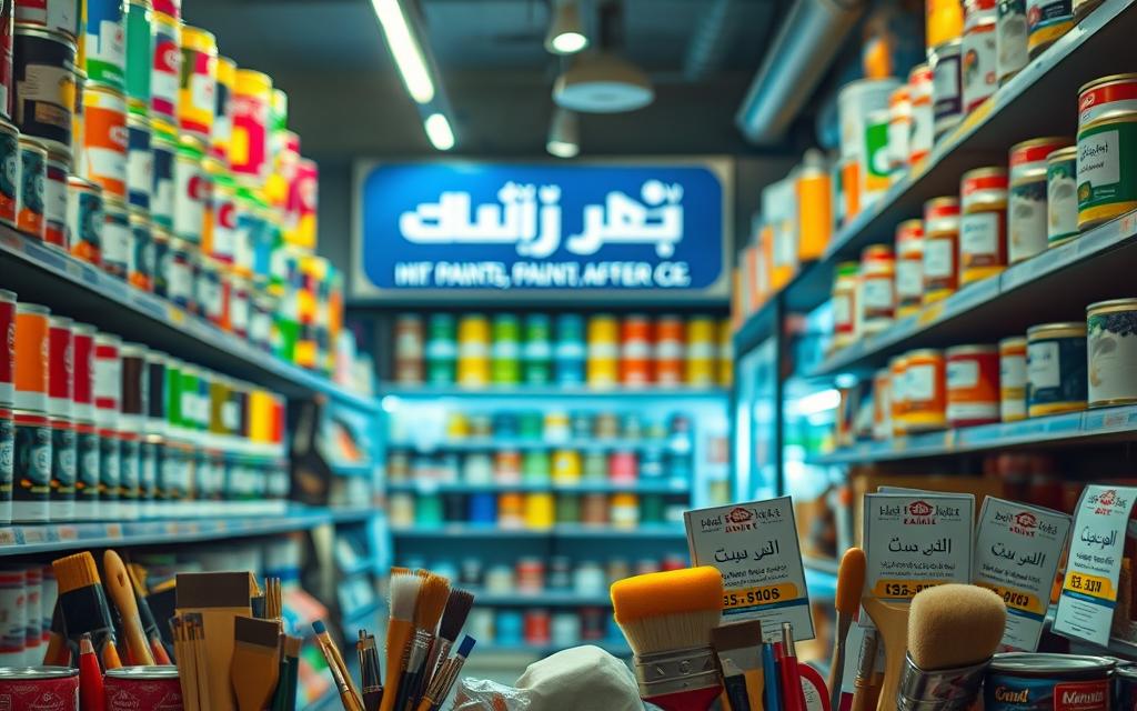 أصباغ بأسعار رخيصة بجدة