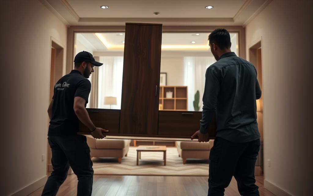 رؤية نقل الأثاث