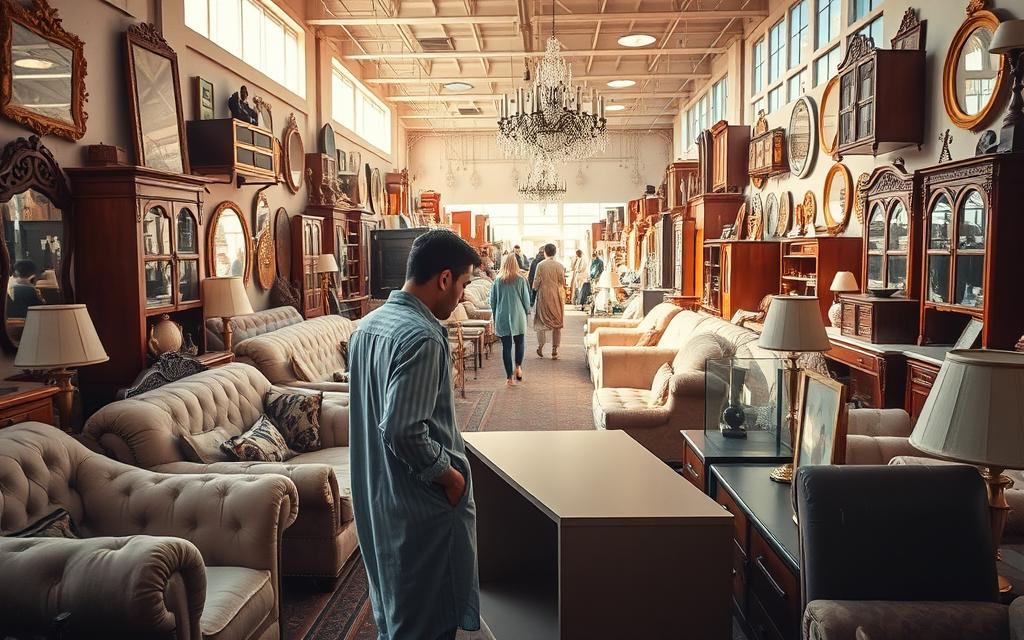 شراء الأثاث المستعمل