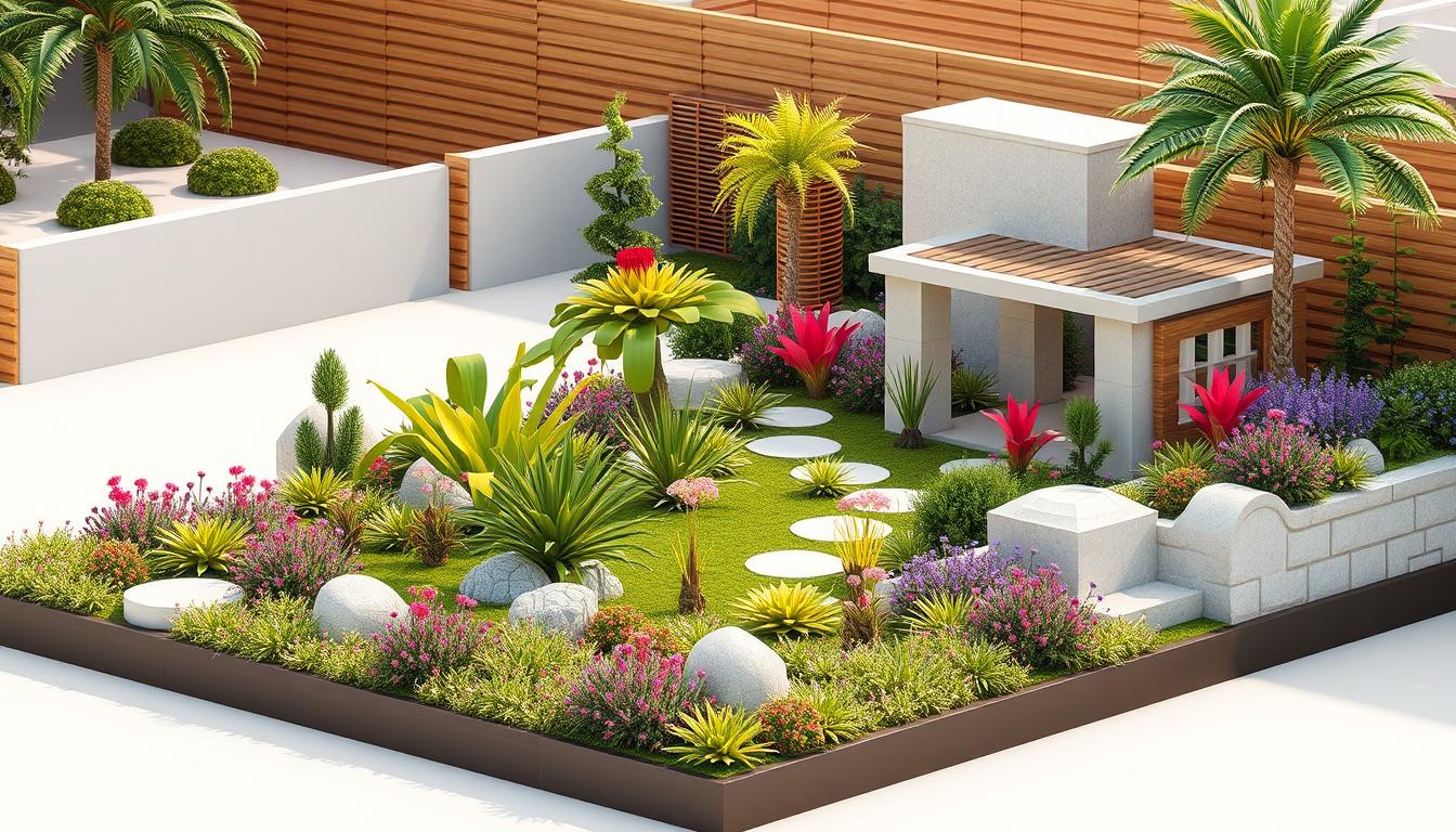 تصميم حدائق 3D في الكويت