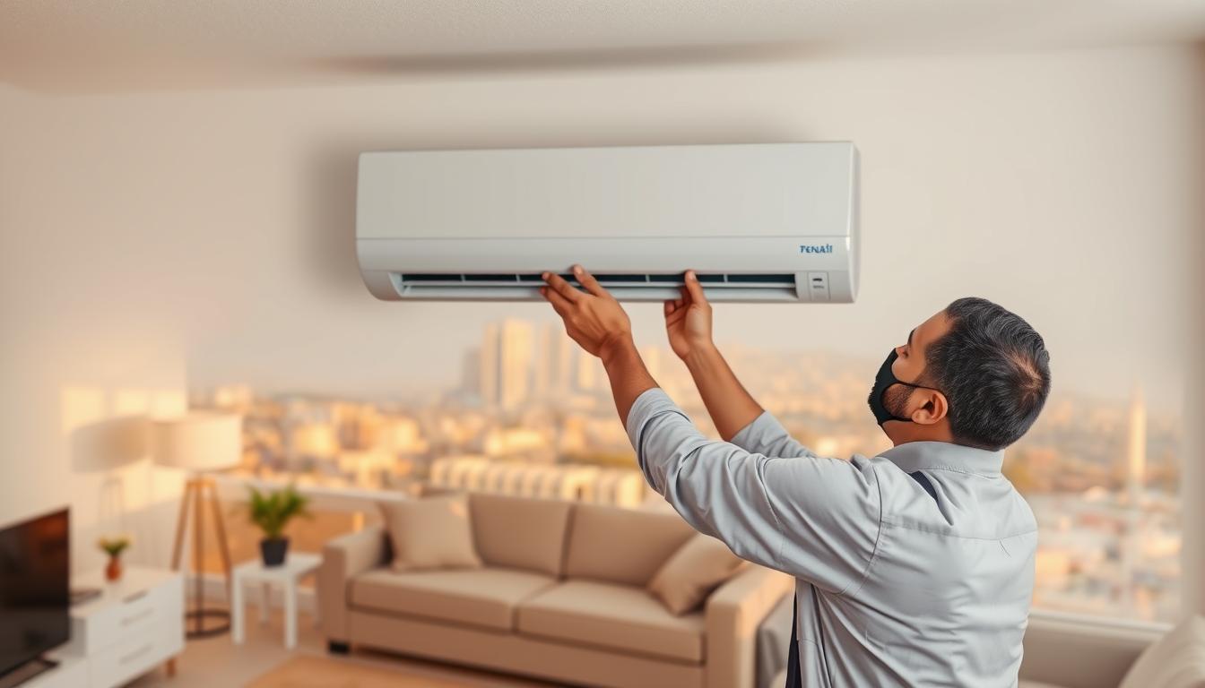 فني تكييف الكويت سريع 10 دقايق فقط شركة نسمة باردة
