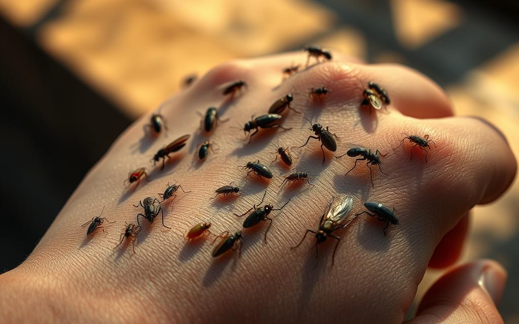 تأثير الحشرات على الصحة