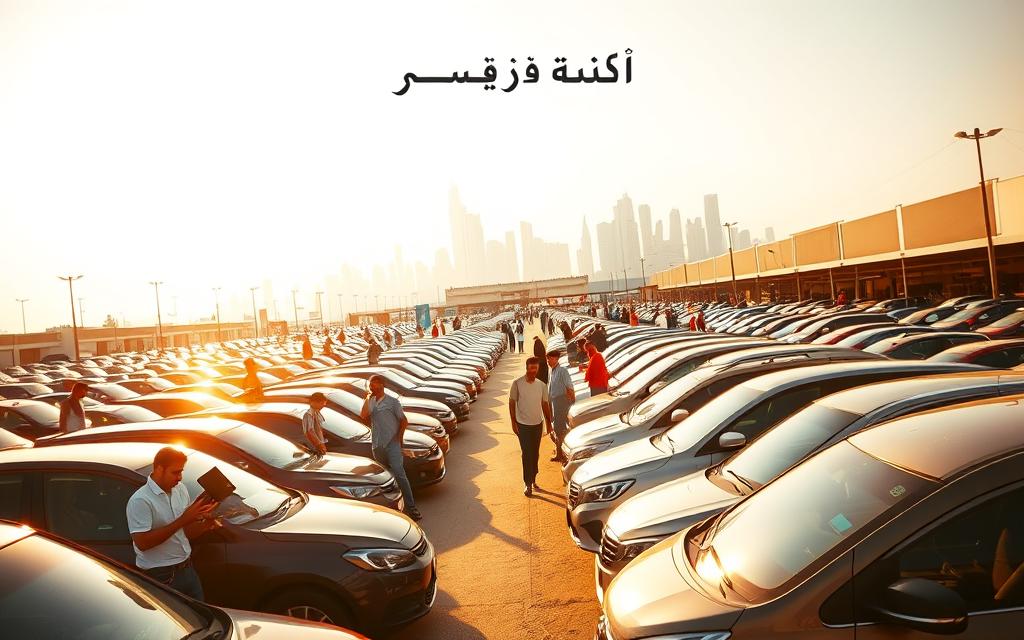 سوق السيارات المستعملة في الكويت