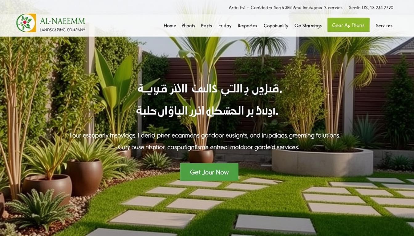 صورة لشركة النعيم لتنسيق الحدائق في الرياض