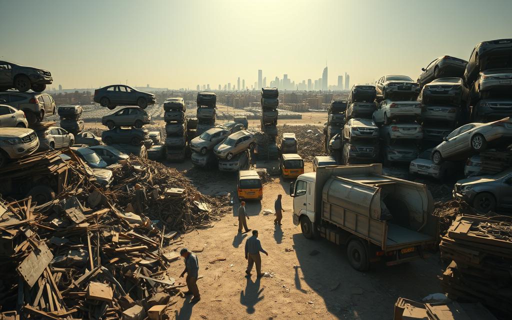 شراء سكراب حي النخيل بالرياض شركة نجوم السكراب